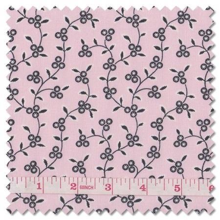 Tangent - vine pink (per 1/4 metre)