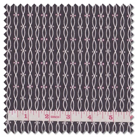 Tangent - twist black (per 1/4 metre)