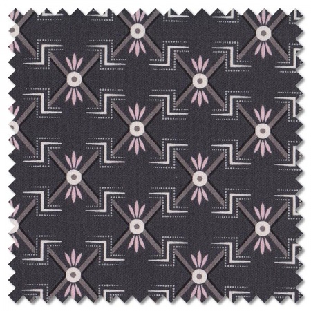 Tangent - blanket black (per 1/4 metre)