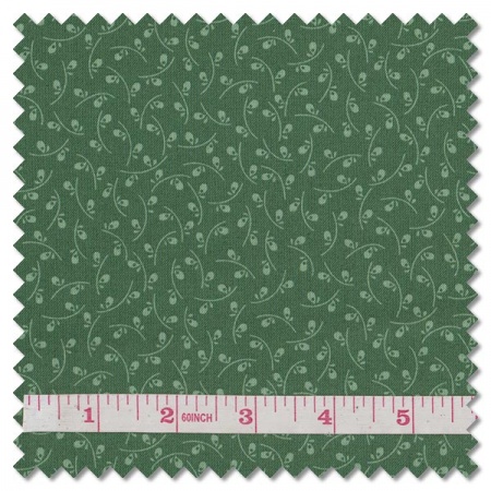 Tonal Ditzys - tossed sprigs forest (per 1/4 metre)