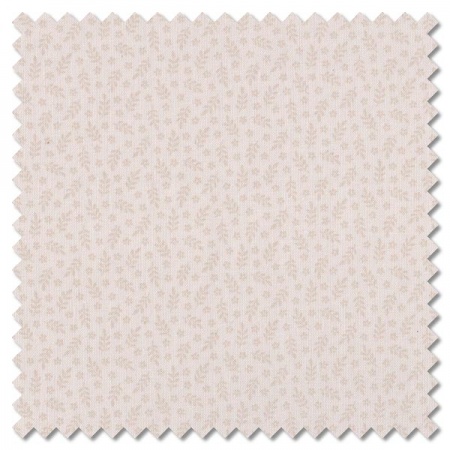 Tonal Ditzys - allover sprigs & flowers crme fraiche (per 1/4 metre)