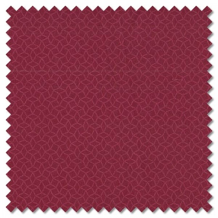 Tonal Ditzys - dotted interlocking star rouge (per 1/4 metre)