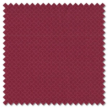 Tonal Ditzys - dotted interlocking star rouge (per 1/4 metre)