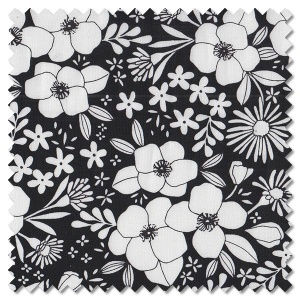 Illustrations - wild florals ink (per 1/4 metre)