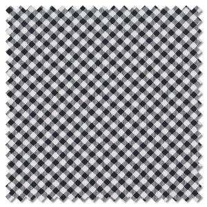 Chelsea's Checks - black & white (per 1/4 metre)