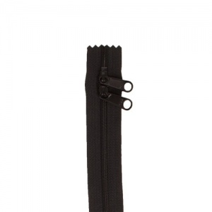 ByAnnie double slide handbag zip 30in - black