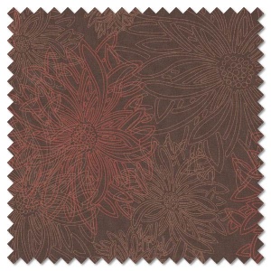 Floral Elements - spicy brown (per 1/4 metre)