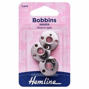 Metal sewing machine bobbin 3 pack - Singer/Class 66K