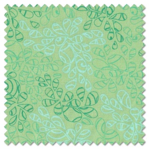 Nature Elements - blue green (per 1/4 metre)