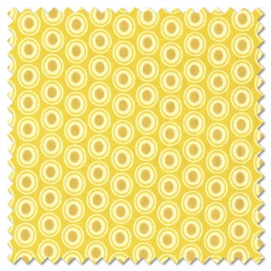 Oval Elements - golden (per 1/4 metre)