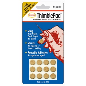 Leather Thimble Pads