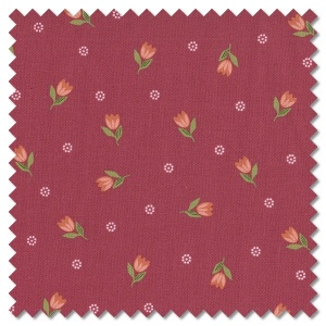 Bountiful Blooms - tulip rose (per 1/4 metre)