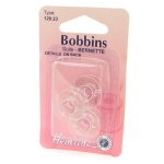 Plastic sewing machine bobbin 3 pack - Bernette