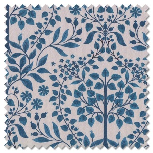 Brensham - trees on cream (per 1/4 metre)