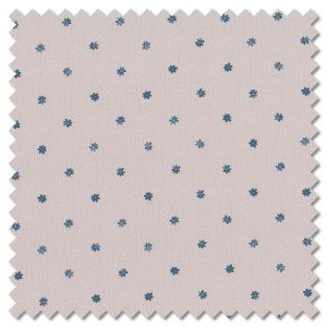 Brensham - small floral on deep cream (per 1/4 metre)