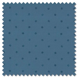 Brensham - small floral on mid blue (per 1/4 metre)