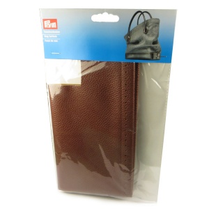 Prym Caroline leather effect bag bottom - brown