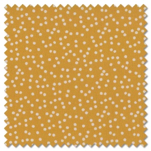 Birdsong - dots mustard (per 1/4 metre)