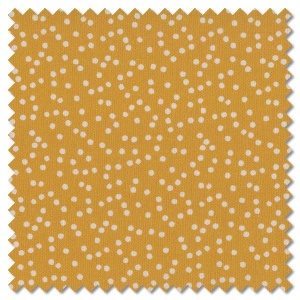 Birdsong - dots mustard (per 1/4 metre)