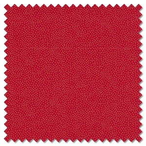 Christmas Essentials - pin dot red (per 1/4 metre)