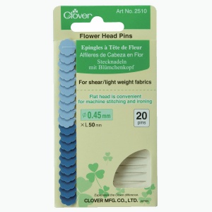 Clover flower head pins - fine