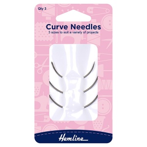 Curved needles