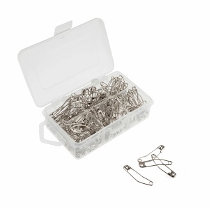 Curved safety pins jumbo pack