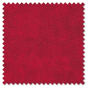 Dimples - R1 crimson (per 1/4 metre)