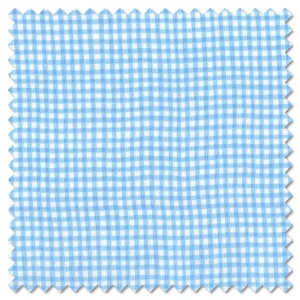 Basics - blue gingham check (per 1/4 metre)