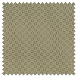 Grandma's Quilts - flower dot green (per 1/4 metre)
