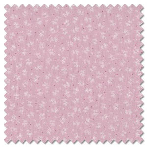 Grandma's Quilts - small flowers on pink (per 1/4 metre)