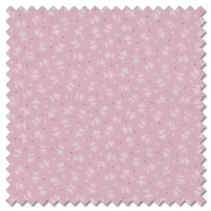 Grandma's Quilts - small flowers on pink (per 1/4 metre)