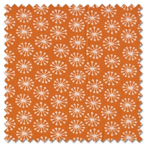 Henna - pop orange (per 1/4 metre)