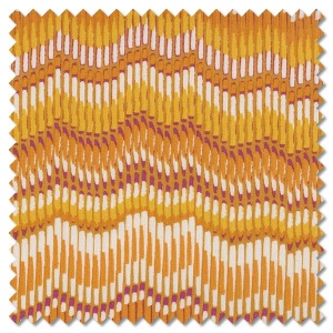 Henna - moire stripe yellow (per 1/4 metre)