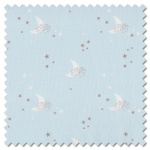 Little Ducklings - moon and stars blue (per 1/4 metre)