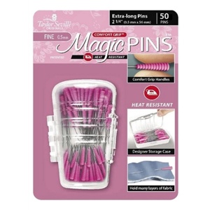 Taylor Seville Magic Pins extra long -  fine 50 pack
