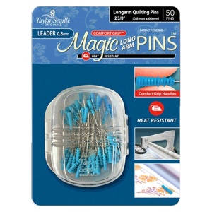 Taylor Seville Magic Pins long arm -  leader 50 pack