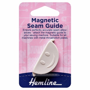 Magnetic seam guide