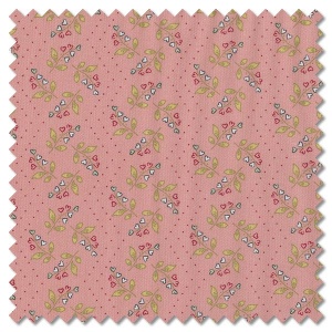New Vintage - lily of the valley frosted pink (per 1/4 metre)
