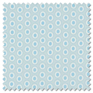 Oval Elements - powder blue (per 1/4 metre)