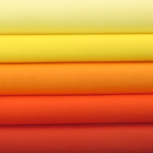 Solids oranges & yellows 5 fat quarter pack