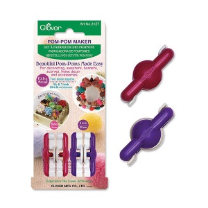 Clover round pom pom maker - extra small