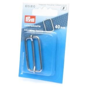 40mm strap adjusting buckle - silver