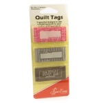 Quilt tags - handmade