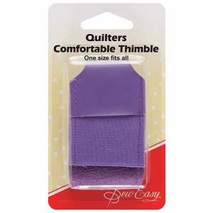 Quilters comfortable thimble