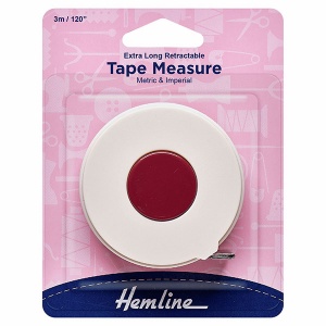300cm/120 inch retractable tape measure
