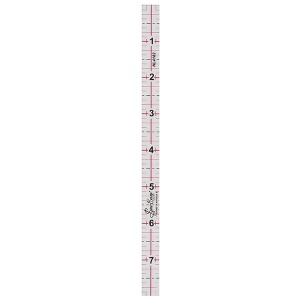 Sew Easy Metal Ruler 12 x 1-1/8