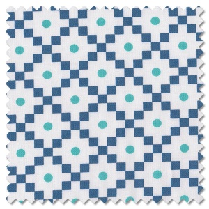 Simply Delightful - journey nautical blue (per 1/4 metre)