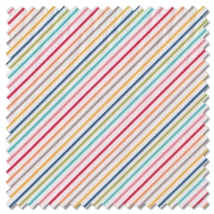 Simply Delightful - stripe off white (per 1/4 metre)