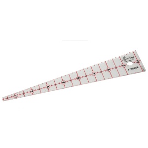 Mini wedge ruler - 9 degree